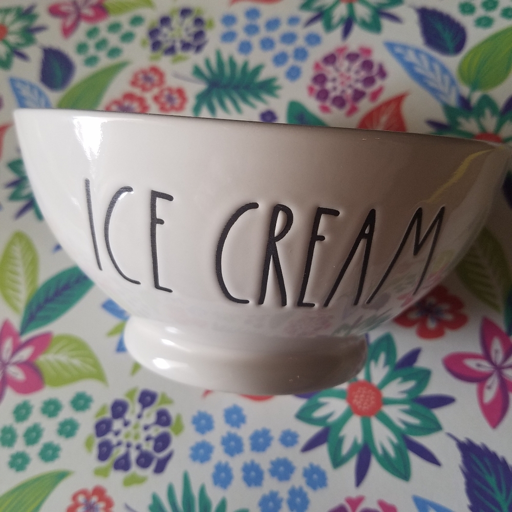 Rae dunn RARE ice cream collectors dish